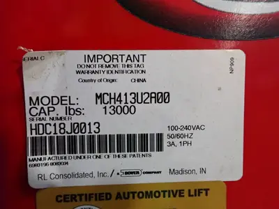 Used ROTARY MCH413U2A00 Material Handling (misc) Ohio US | HGR 24 #916349
