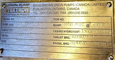 USED UNION 6X8X13 MQF