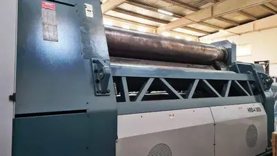 Used 2013 NOT PROVIDED HRB-4 3050 Plate Bending Rolls including Pinch Illinois US | BLUMBERG MACHINERY COMPANY #1407241