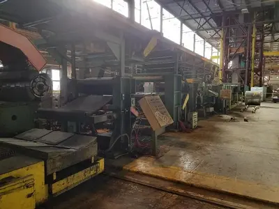 48" SMS GALVANIZING LINE (USED)