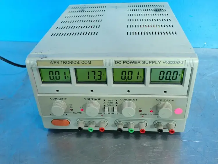 Used WEBTRONICS HY3002D3 DC Power Supplies Ohio US | HGR 24 #942472