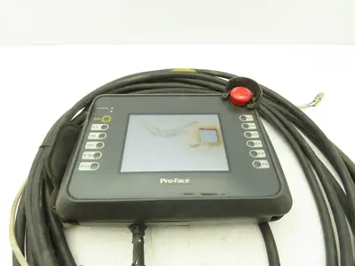 Proface 3080028-02 Robot Teach Pendant Display Unit With E-Stop & 25' Cord