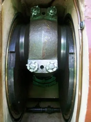 USED OILWELL S-856-10, (FORMERLY S-824-10) 5X8 TRIPLEX MUD PUMP PACKAGE