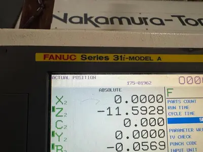 USED NAKAMURA-TOME SUPER MILL WY-250S