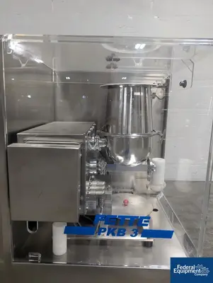 USED Fette Fette Press Chamber Coating Unit, Model PKB3
