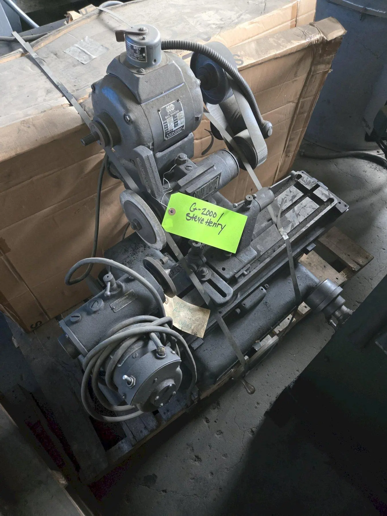 Used KOLEE B823E Grinding Attachments & Heads Ohio US | G-2000, Inc. #1278194