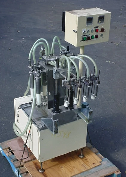 Used FOUR PISTON FILLER 4 STATION Piston Fillers New Jersey US | Champion Trading Corporation #423550