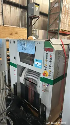 Used Wenzhou RZJD-G350J Paper Bag Making Machine with Window Unit, Hot Melt Glue & Valco Melton System