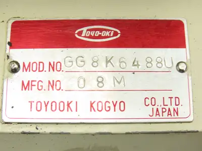 Toyooki TCM5-L63-M1-A-022 Hydraulic Internal Gear Pump 3000 PSI 62.2cm³/rev