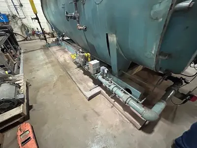USED 2000 CLEAVER BROOKS CBI-200-350-150 PSI