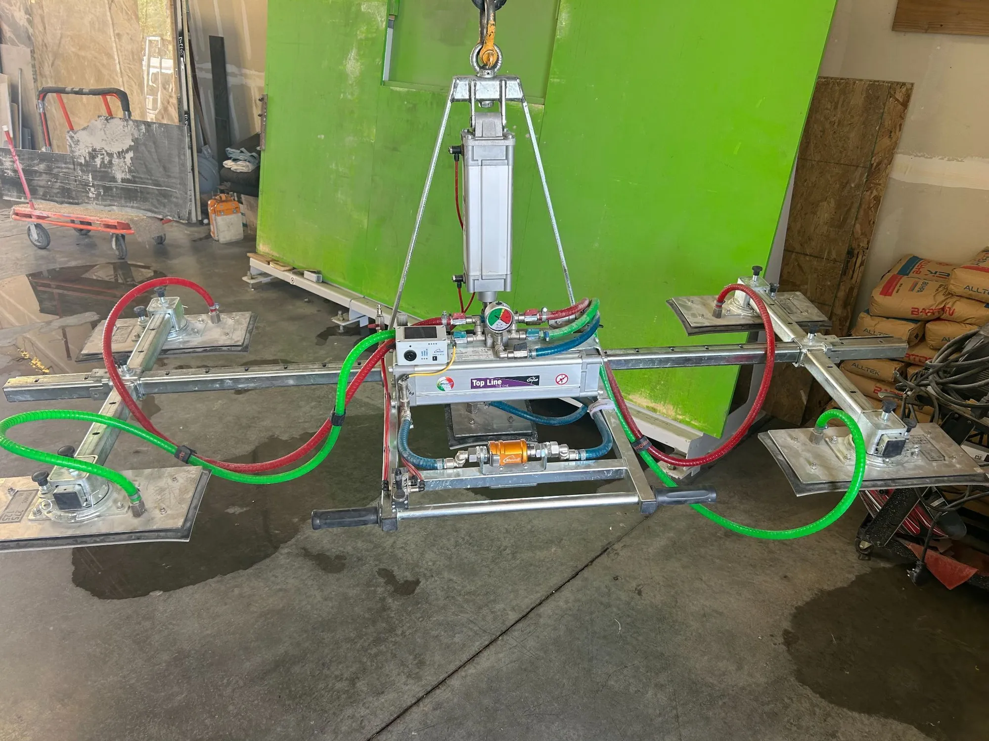 Used 2021 MANZELLI Top Line 625kg Vacuum Lifts, Sheet Metal Lifters Colorado US | STONE EQUIPMENT WAREHOUSE #1404591
