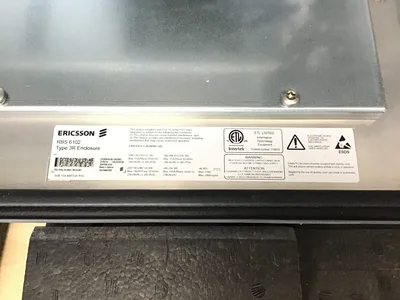 Ericsson RBS 6102 Type 3R Enclosure 208/120-220/127VAC 146/200-433/250VAC