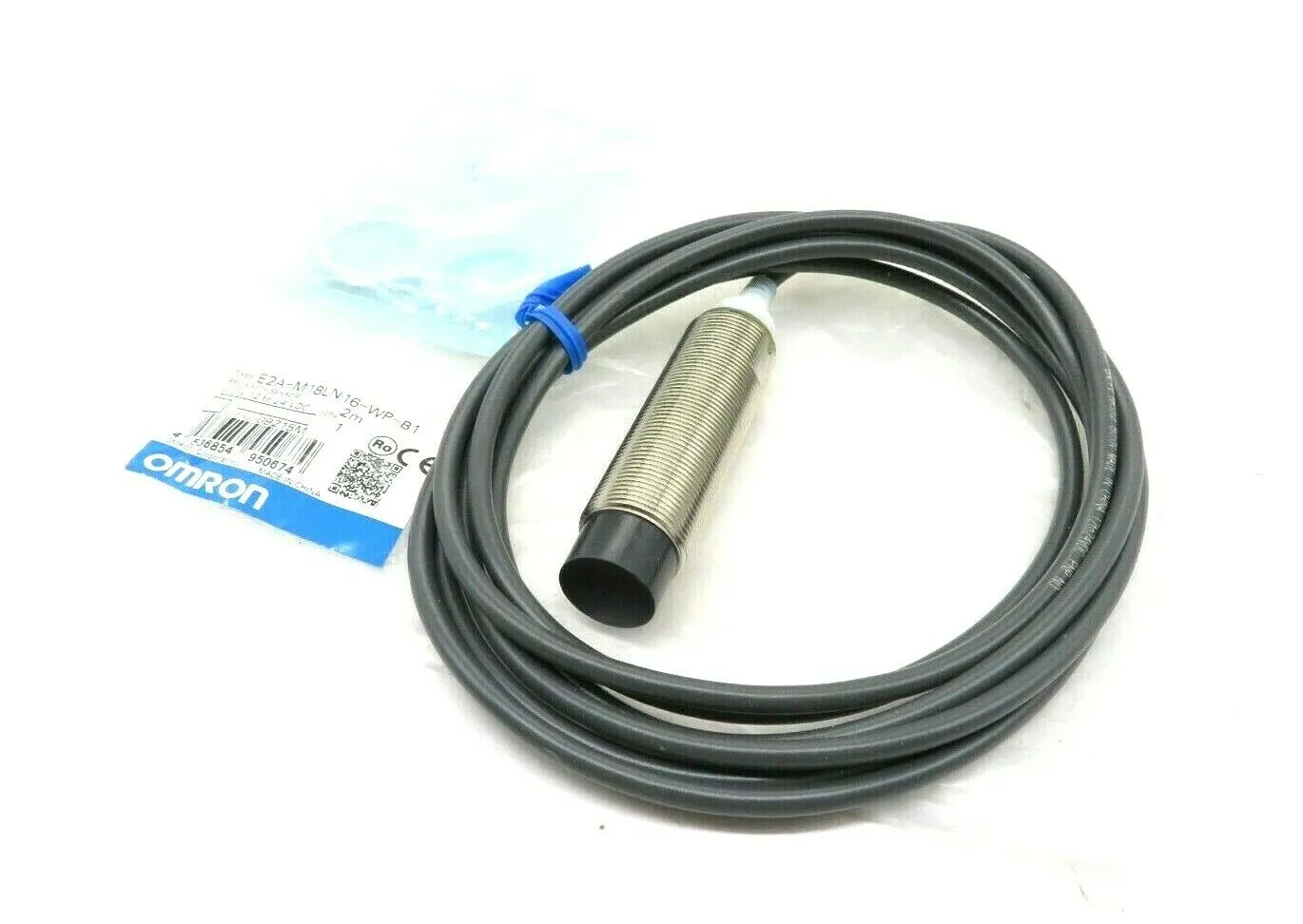 NEW OMRON E2A-M18LN16-WP-B1 2M PROXIMITY SENSOR E2AM18LN16WPB12M
