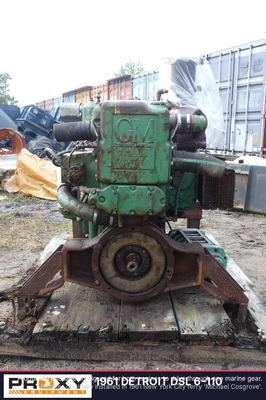 Used 1961 DETROIT DSL 6-110 Diesel Engines Florida US | Proxy Equipment #1384846
