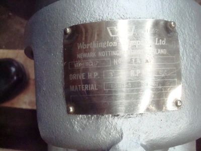 360 Lpm W/Simpson Type 1.5 Dc 82 11Kw