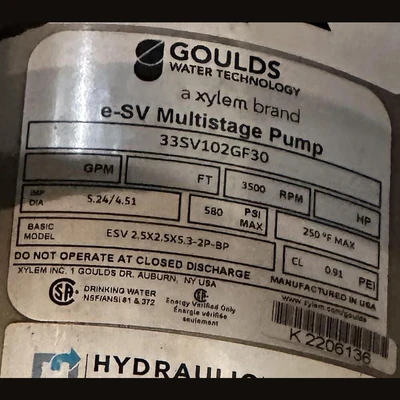 NEW GOULDS 33SV102GF30