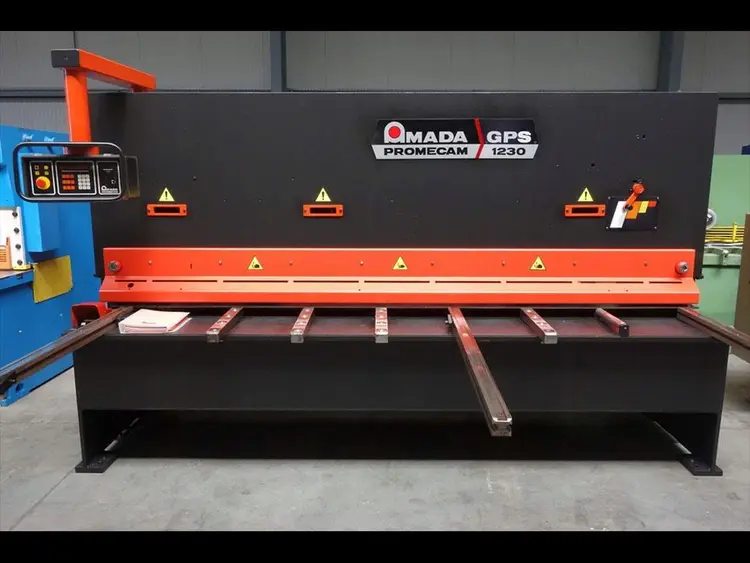 Used AMADA PROMECAM GPS 3100 X 12 MM CNC Sheet Metal Shears | Apt International N.V #365117