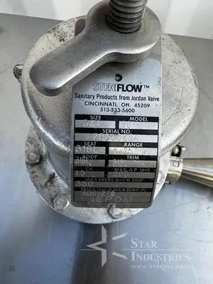 Used STERIFLOW 96 VALVE Pump & Valve Parts California US | Star Industries #1255751