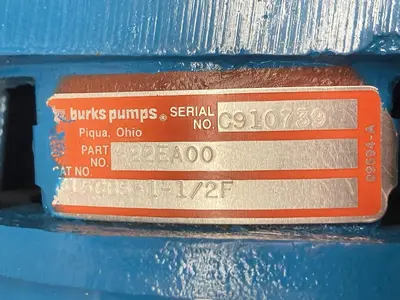USED BURKS 315GB5-1 1/2F