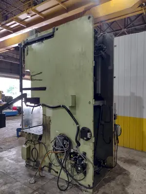 220 TON AIDA MODEL #NCI-200(2) GAP FRAME PRESS, 12.59" STROKE: STOCK #22210