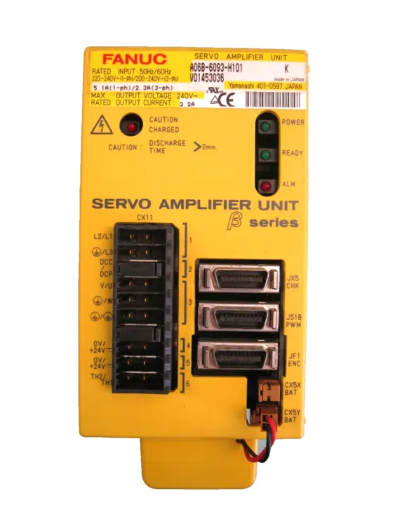 Used FANUC A06B-6093-H101 K Motor Control Parts New Hampshire US | Bitter End Trading #1126759