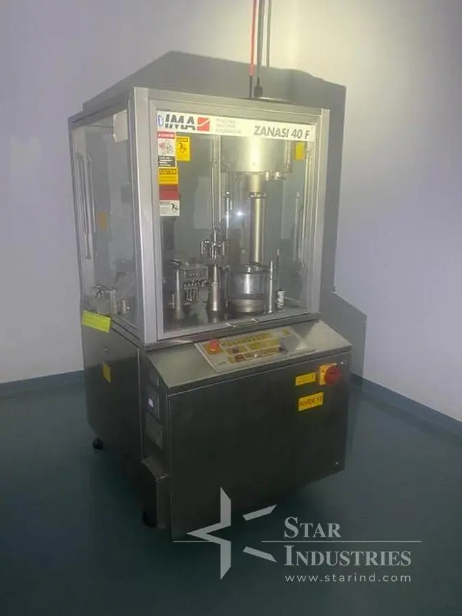 Used 1998 IMA ZANASI 40F Capsule Fillers California US | Star Industries #1254380