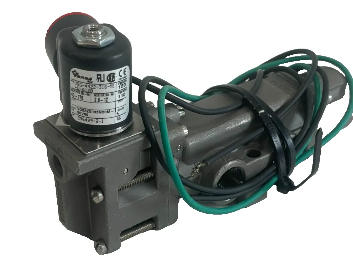 NEW VERSA VSG-4422-316-ME-U-A120 SOLENOID VALVE VSG4422316MEUA120