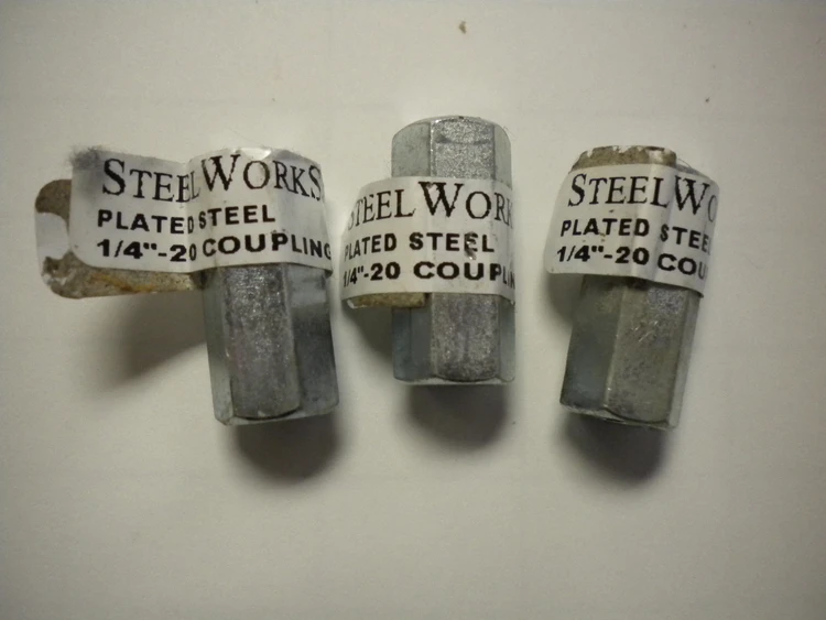 Used STEEL WORKS PLATED STEEL - COUPLING NUTS Misc Fasteners Arizona US | ASSET CONVERSION SPECIALISTS, INC. #312277