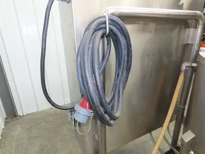 Full Jacket Steam Kettle 15 Gallon Lightnin Mixing Tank Additive Pump Flow Meter