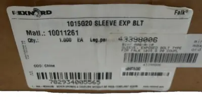 NEW REXNORD 1015G20 COUPLING GEAR SLEEVE 10011261