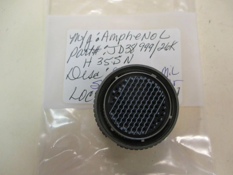 New | in-Stock Amphenol JD38999/26KH35SN Cable & Wire Arizona US | ASSET CONVERSION SPECIALISTS, INC. #307057