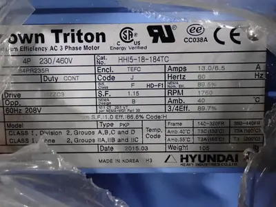 USED CROWN TRITON HKS184PR25R