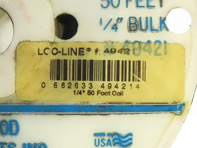 Loc-Line 49421 Adjustable 1/4" Coolant Hose 14' Length Blue