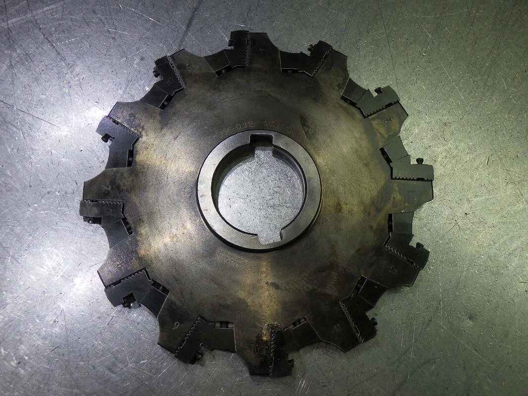 Sandvik 6" .236-.315" Indexable Slot Mill 1.5" Arbor N331.32-152T3SCM (LOC637)