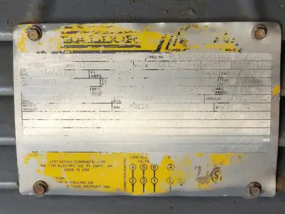 USED BALDOR M2B92620840-01