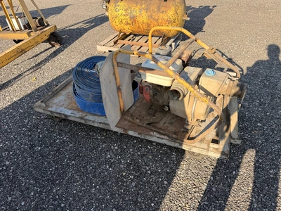 Used WACKER PT3A TRASH PUMP WITH HOSE Centrifugal Pumps Michigan US | Miedema Asset Management Group #1410994