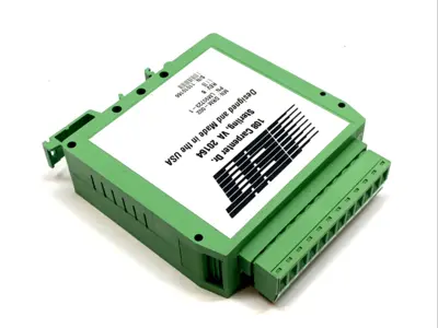 USED EIT DIN RAIL UV INTENSITY MONITOR W/ ALARM 0-10V 4-20MA