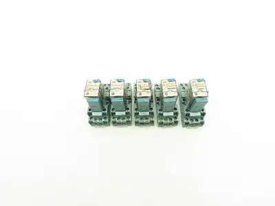 Finder 55.34.9.024.0094 24V Relay Base Diode Lot of 5