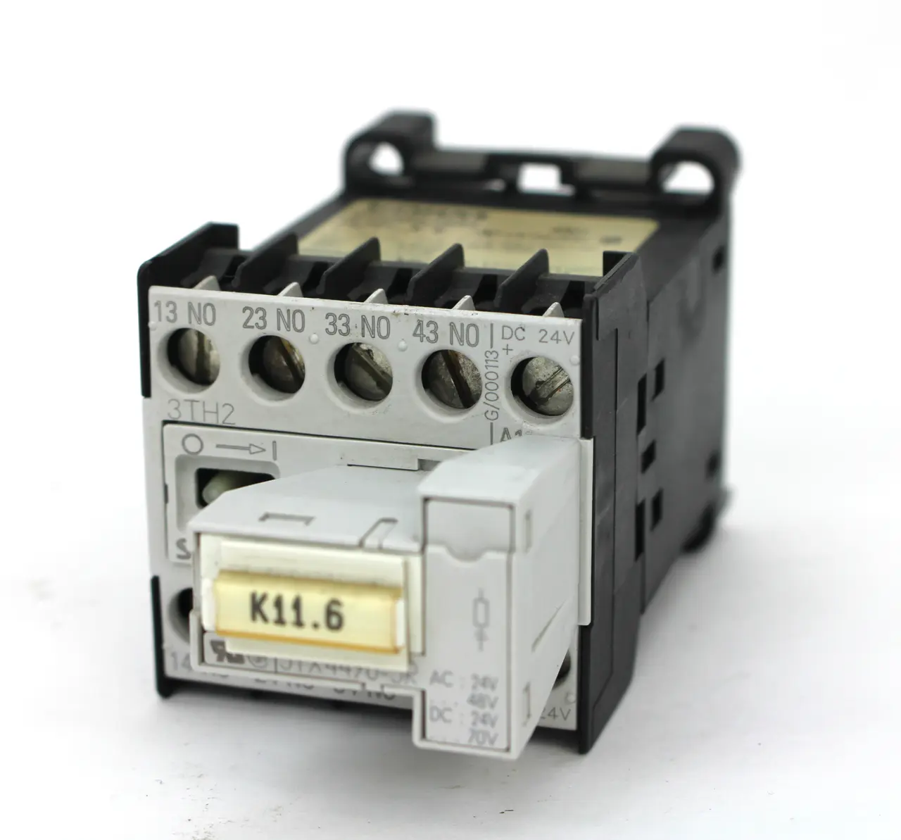 Siemens 3TH2040-0BB4 Contactor w/ 3TX4490-3R Surge Suppressor