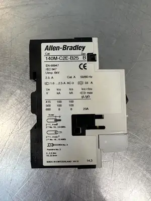 USED Allen-Bradley 140M-C2E-B25 Ser B