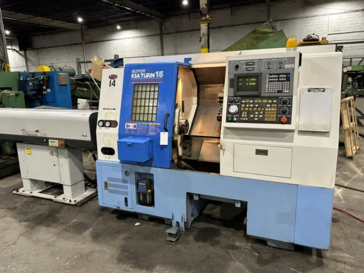 Used 2000 KIA SUPER TURN 15 CNC Lathes Ohio US | Toolquip, Inc. #1045941