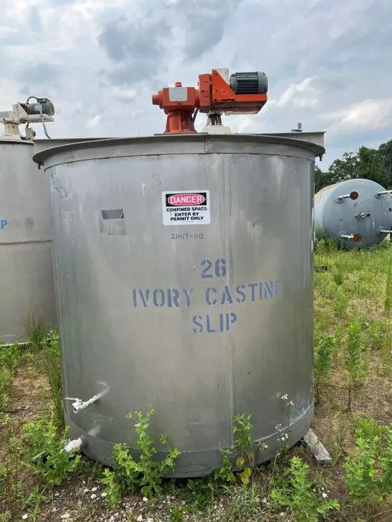 Used BENDEL 1,500 GALLON Stainless Steel Tanks New Jersey US | Perry Equipment #118288