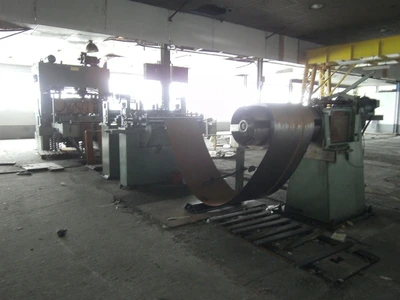 USED SCHALCH 250 T + DECOILER/SLITTING/FEEDER/CUT TO LENGTH