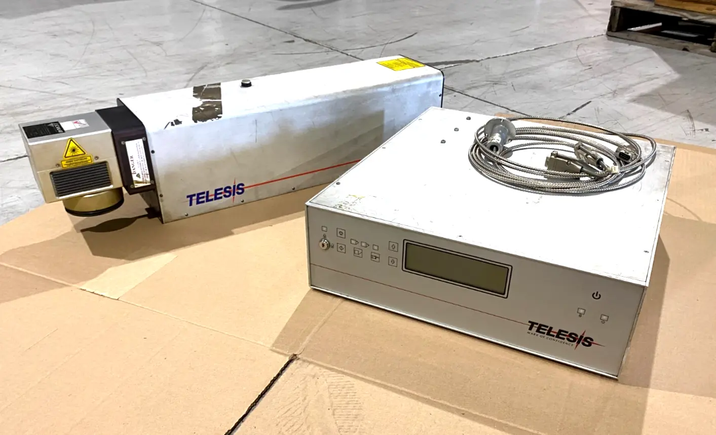 Used Telesis E1015X0X, SCANcube 10 Laser Markers Michigan US | Maverick Industrial Sales #1424601