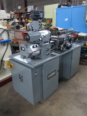 Hardinge HLV-H Precision Toolroom Lathe IN/MM with DRO