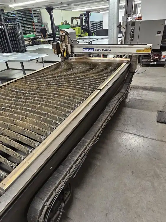 Used 2011 MULTICAM 1000 Plasma Cutters Wisconsin US | Revelation Machinery #403852