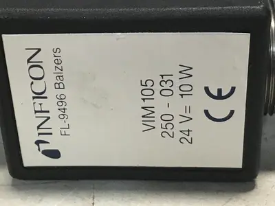 USED INFICON FL-9496 BALZERS