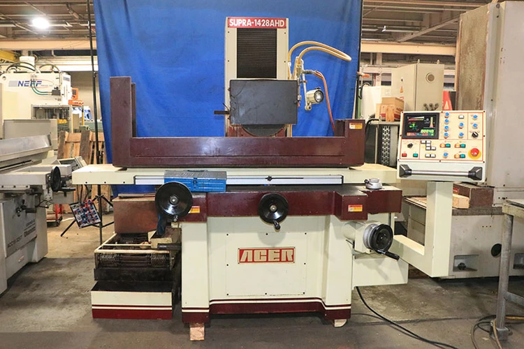 Used 2002 Acer SUPRA 1428AHD, 2002, PROG. AUTO IDF, 3X AUTO FEEDS Reciprocating Surface Grinders New Jersey US | Machinery Values #302680