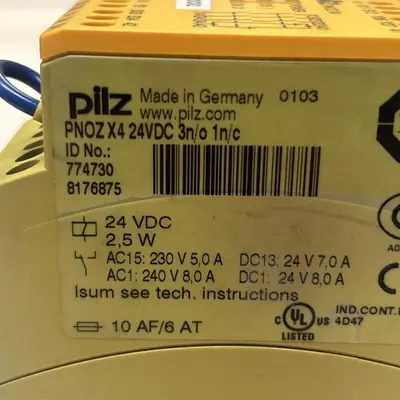 USED PILZ PNOZX424VDC3N/O1N/C