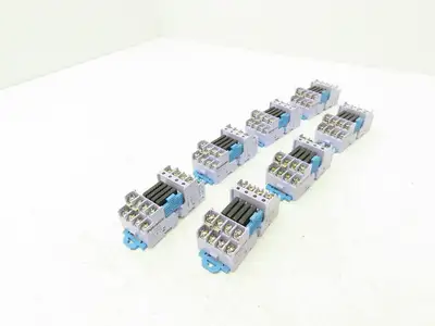 Panasonic AY34002 RT-3 Unit Relay 24VDC w/4 PCS PhotoMOS Power AQZ102 Lot of 7